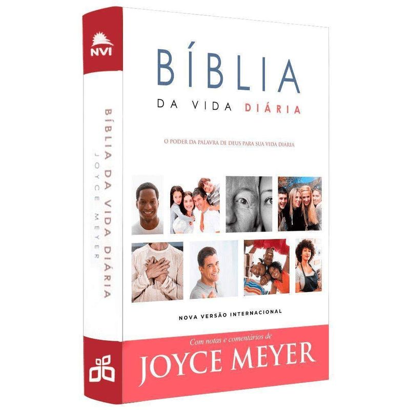 Bíblia De Estudo Joyce Meyer Média | Livraria 100% Cristão - 100% Cristão