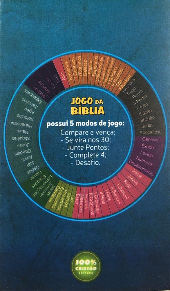 Jogo Perguntas e Respostas Bíblicas + Trono - CCU - Deck de Cartas -  Magazine Luiza