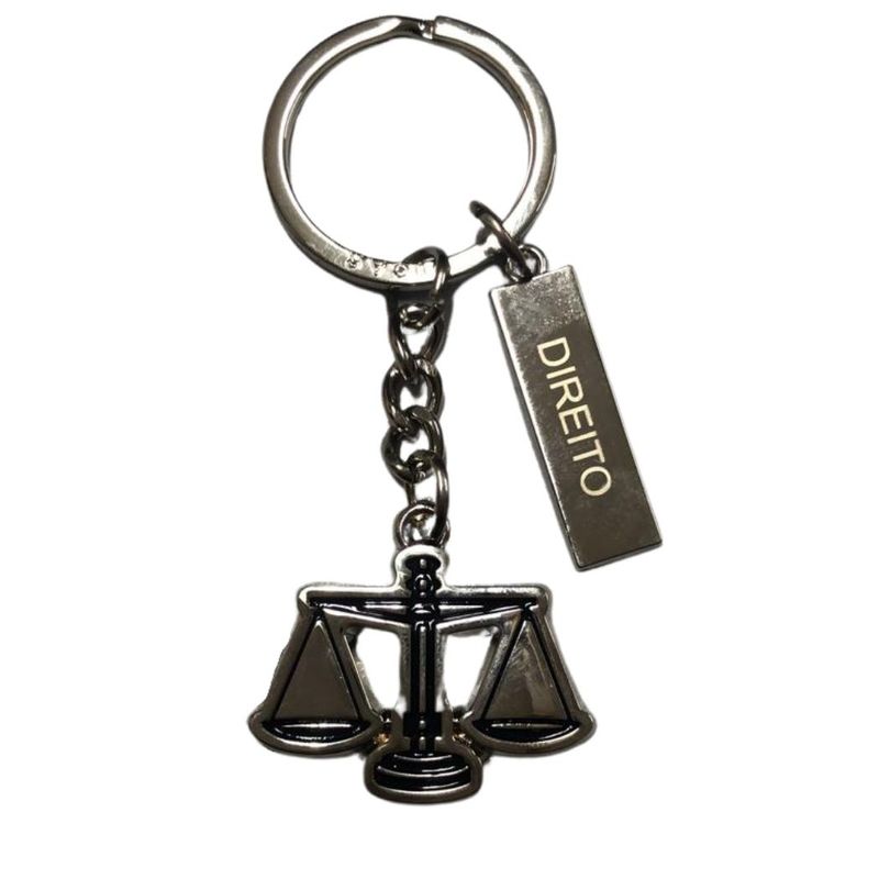 Chaveiro-Metal-Direito---Personalizado-com-Nome